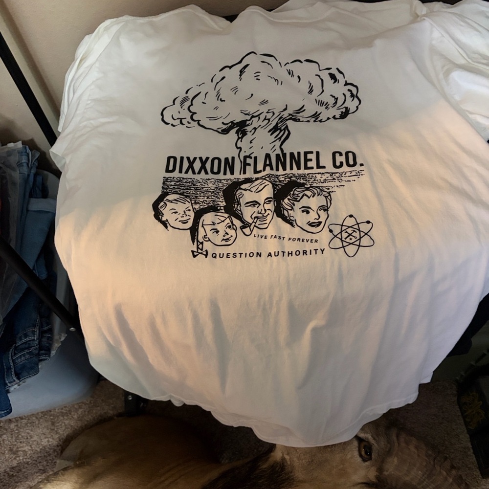 DIXXON White Graphic Tee - Short Sleeve